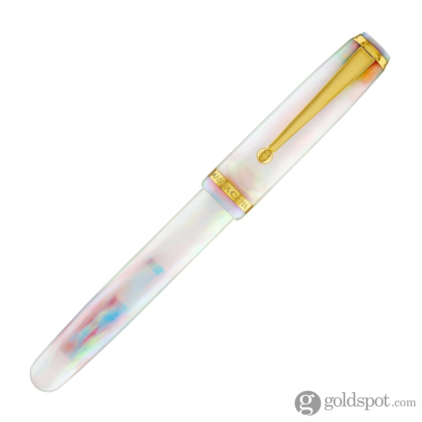Magna Carta MAG 650 Fountain Pen in OPAREX Rainbow - 14kt Gold Flex Nib Fountain Pen