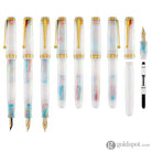 Magna Carta MAG 650 Fountain Pen in OPAREX Rainbow - 14kt Gold Flex Nib Fountain Pen