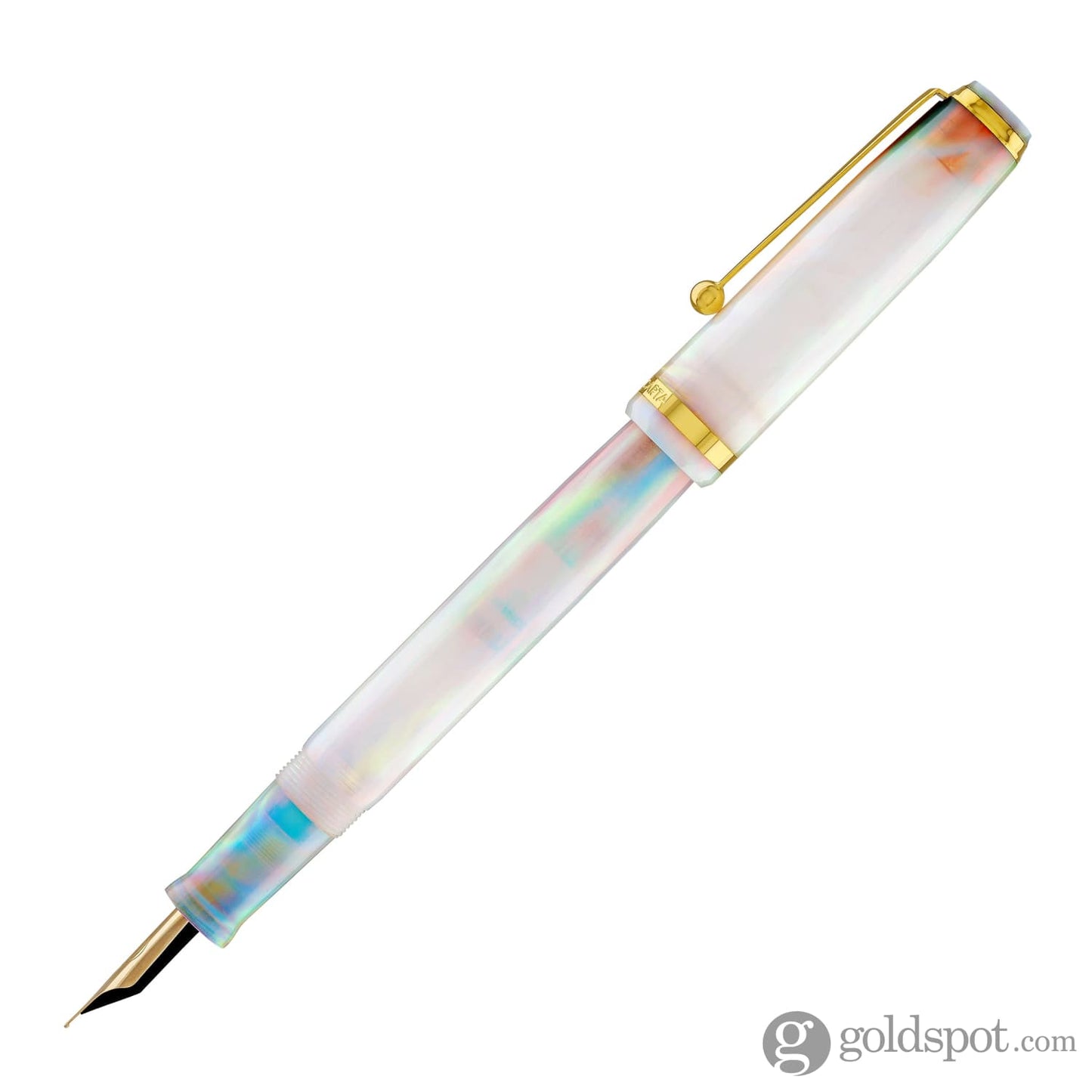 Magna Carta MAG 650 Fountain Pen in OPAREX Rainbow - 14kt Gold Flex Nib Fountain Pen