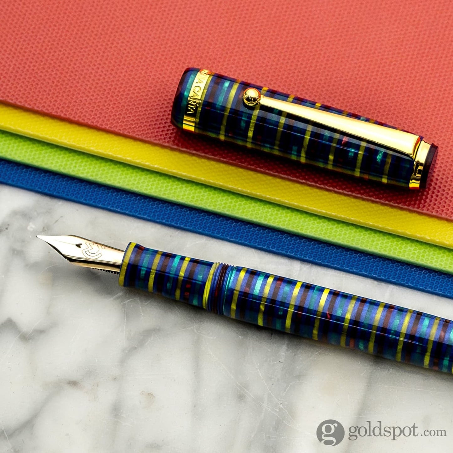 Magna Carta MAG 650 Fountain Pen in Prismatic 14kt Gold Flex Nib