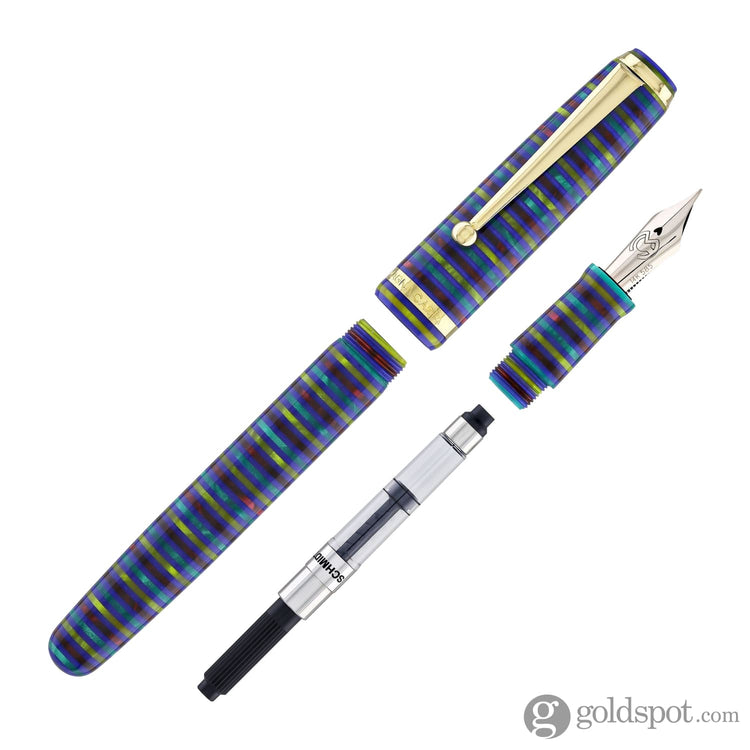 Magna Carta MAG 650 Fountain Pen in Prismatic - 14kt Gold Flex Nib Fountain Pen