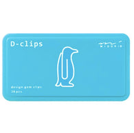 Midori D-Clips in Penguin