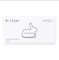 Midori D-Clips in Rabbit