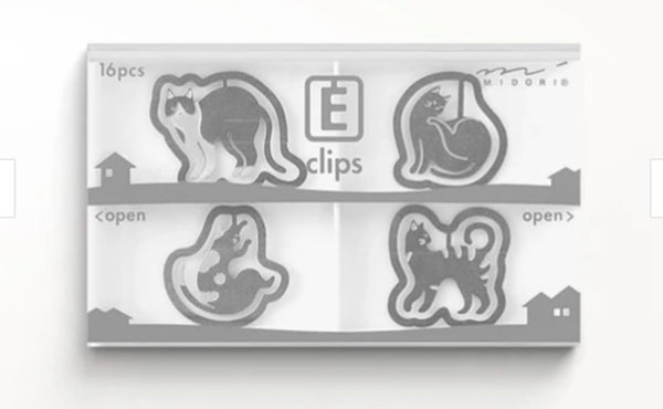 Midori Etching Clips in Cat Accessories