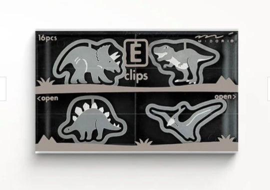 Midori Etching Clips in Dinosaur