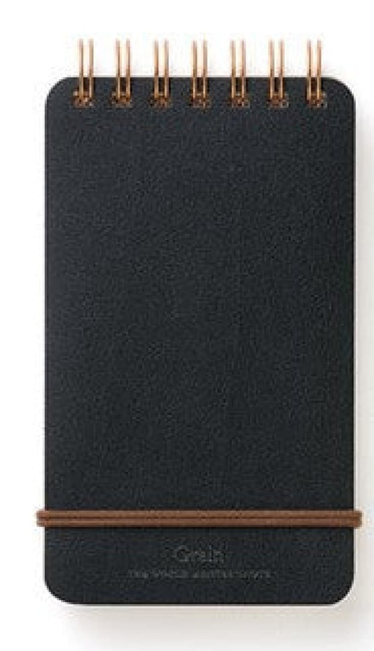 Midori Grain Memo Pad in Black