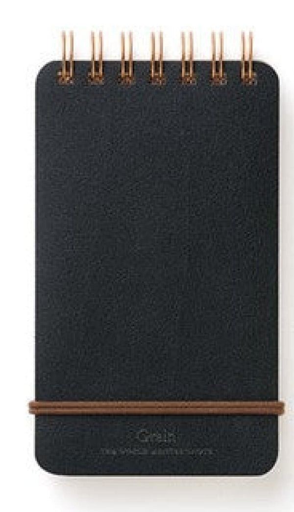 Midori Grain Memo Pad in Black Accessories