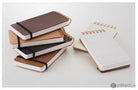 Midori Grain Memo Pad in Dark Brown Accessories