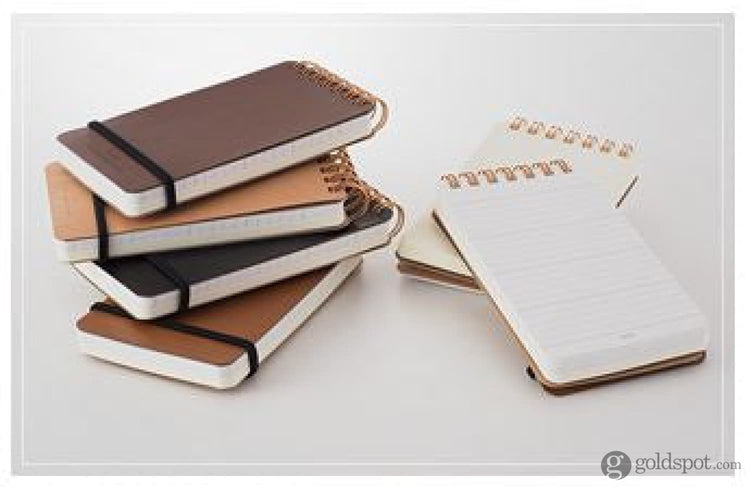 Midori Grain Memo Pad in Dark Brown Accessories