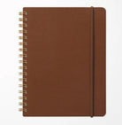 Midori Grain Notebook B6 in Dark Brown Accessories