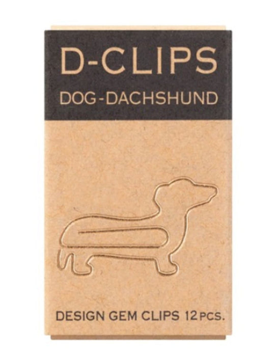 Midori Mini Box D-Clips in Dachshund A