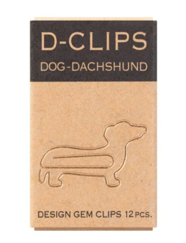 Midori Mini Box D-Clips in Dachshund A Accessories