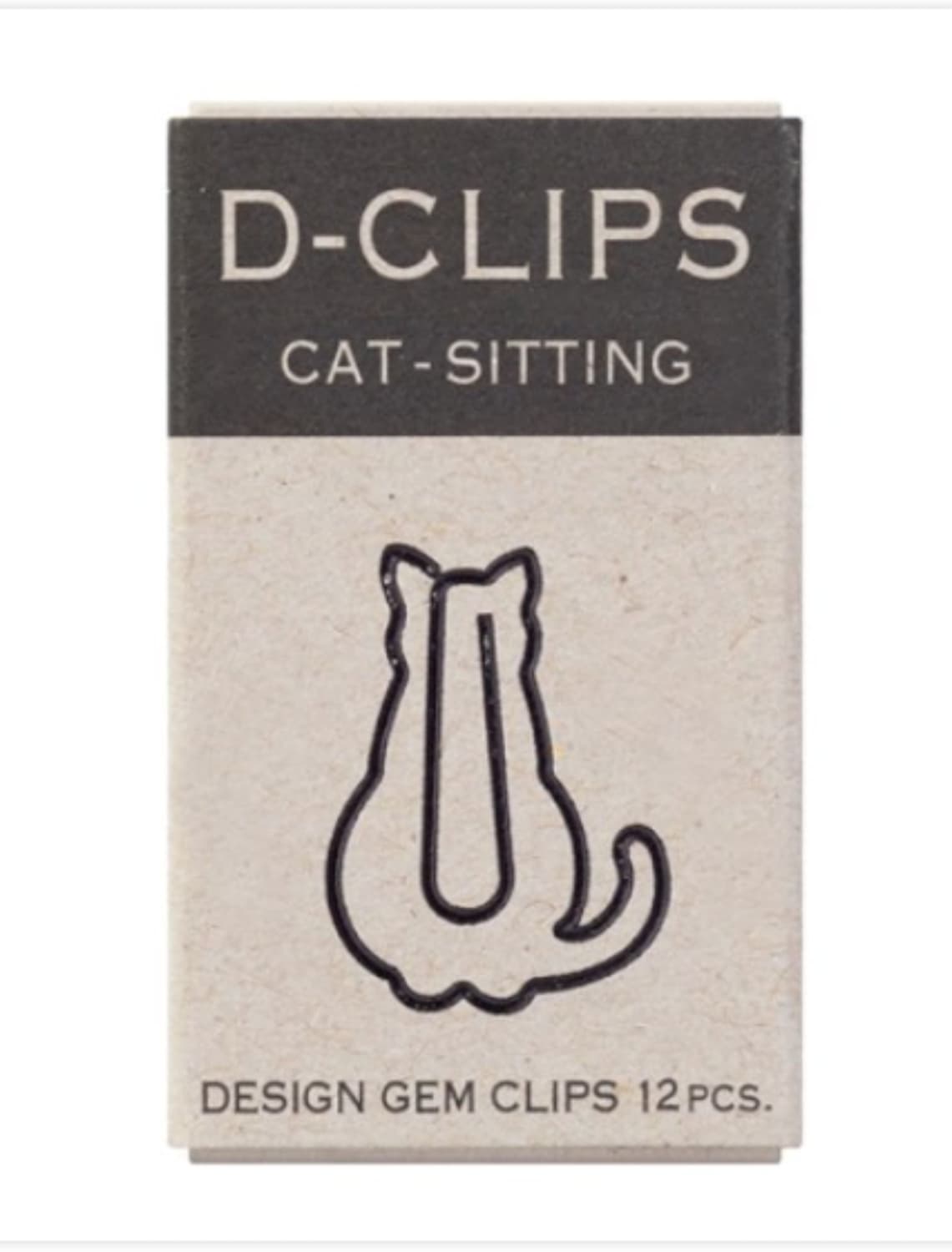 Midori Mini Box D-Clips in Sitting Cat A Accessories