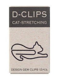 Midori Mini Box D-Clips in Stretching Cat A
