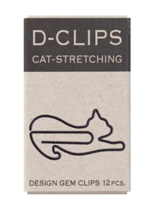 Midori Mini Box D-Clips in Stretching Cat A