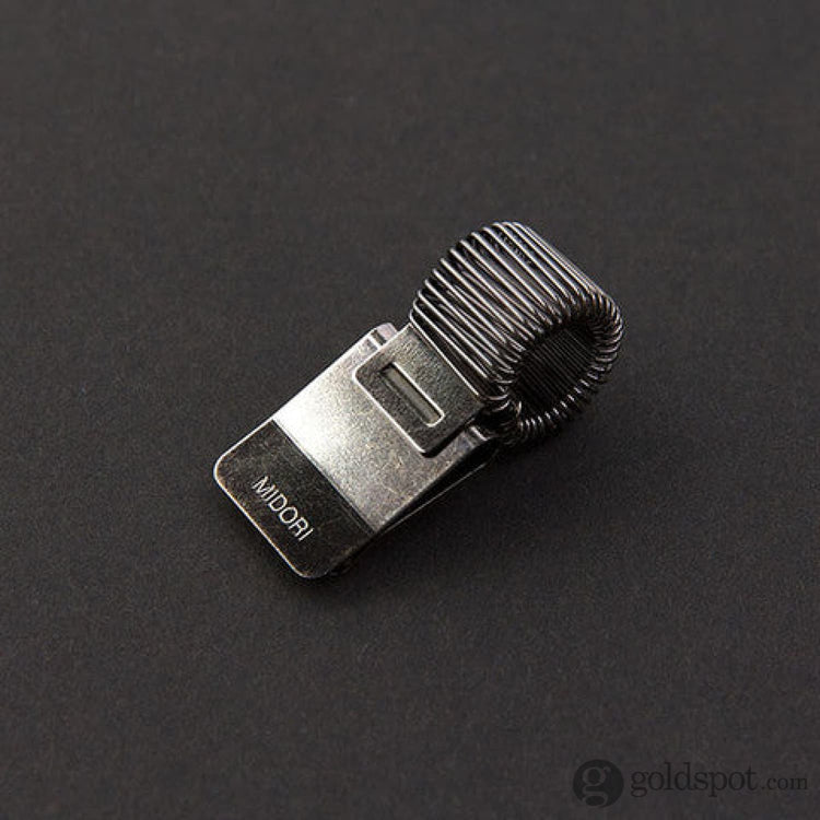 Midori Miniclip Penholder in Black Accessories