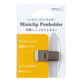 Midori Miniclip Penholder in Black