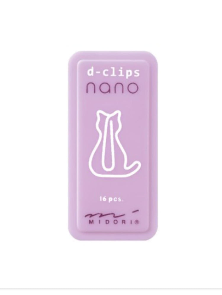 Midori Nano D-Clips in Cat Accessories