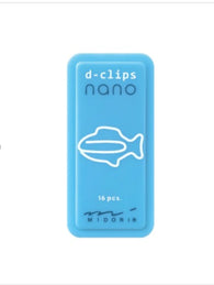 Midori Nano D-Clips in Fish