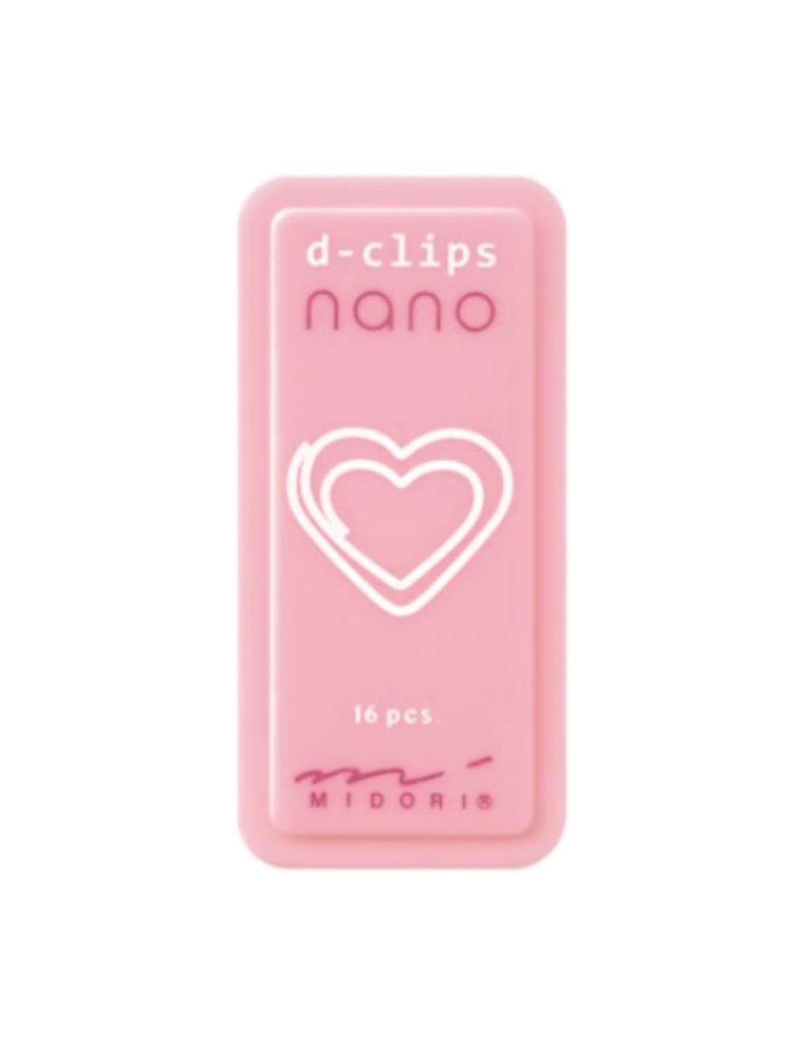 Midori Nano D-Clips in Heart Accessories