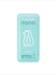 Midori Nano D-Clips in Penguin