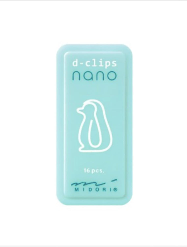 Midori Nano D-Clips in Penguin Accessories