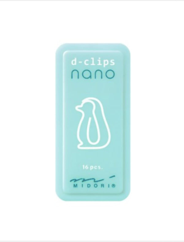 Midori Nano D-Clips in Penguin Accessories