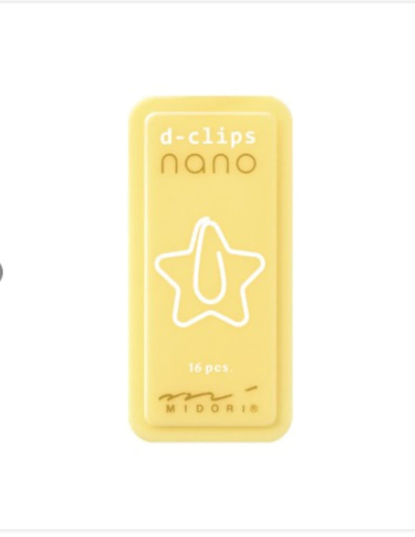 Midori Nano D-Clips in Star Accessories