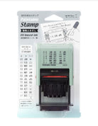 Midori Paintable Rotating Date Stamp in Animal Speech Bubbles Accessories