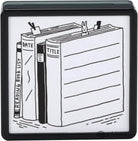 Midori Paintable Stamp Pre-Inked in Book Accessories