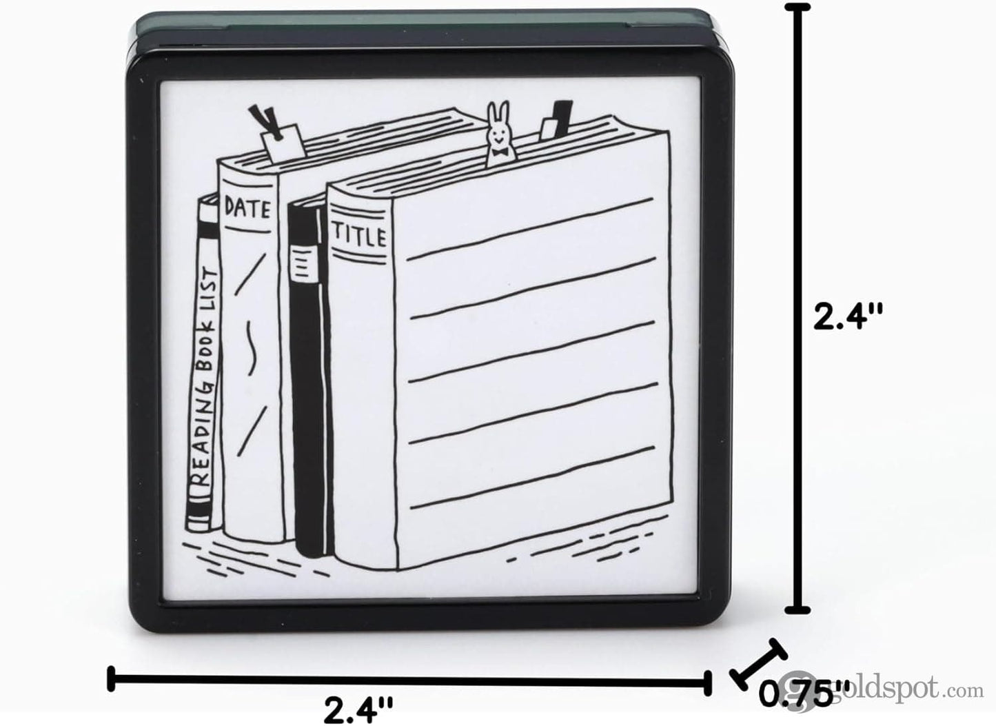 Midori Paintable Stamp Pre-Inked in Book Accessories