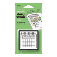 Midori Paintable Stamp Pre-Inked in Calendar