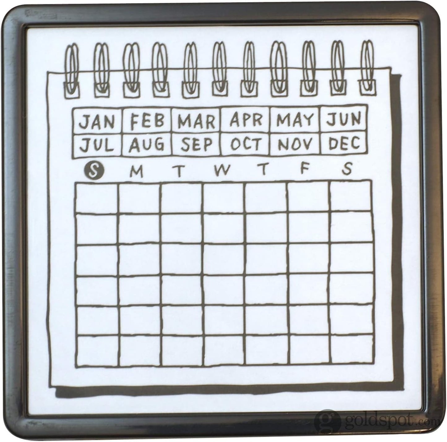 Midori Paintable Stamp Pre-Inked in Calendar Accessories