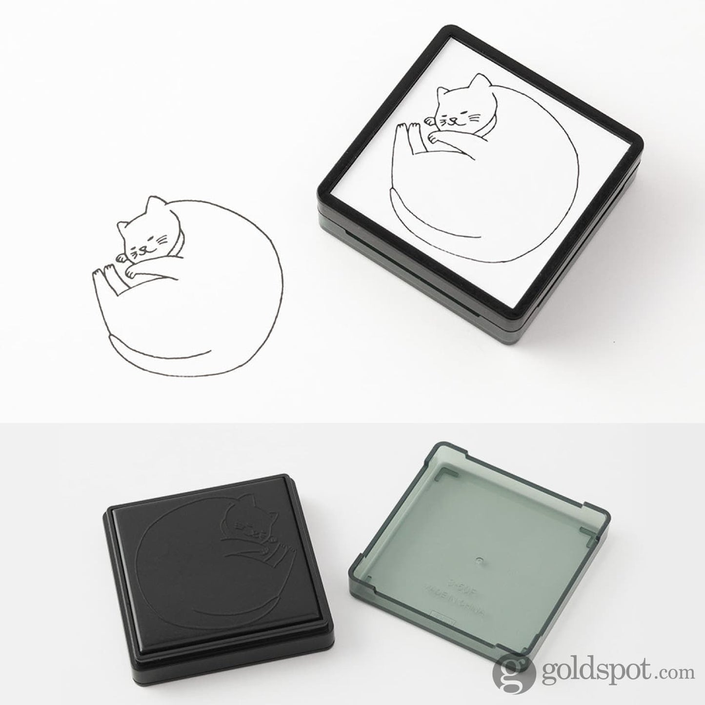 Midori Paintable Stamp Pre-Inked in Cat Accessories