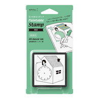 Midori Paintable Stamp Pre-Inked in Clock