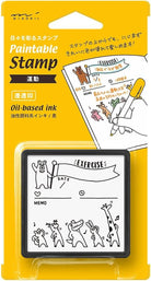 Midori Paintable Stamp Pre-Inked in Exercise Accessories