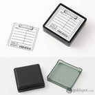 Midori Paintable Stamp Pre-Inked in Money Accessories