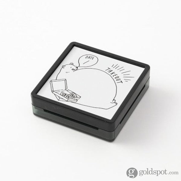 Midori Paintable Stamp Pre-Inked in Take-Out Accessories