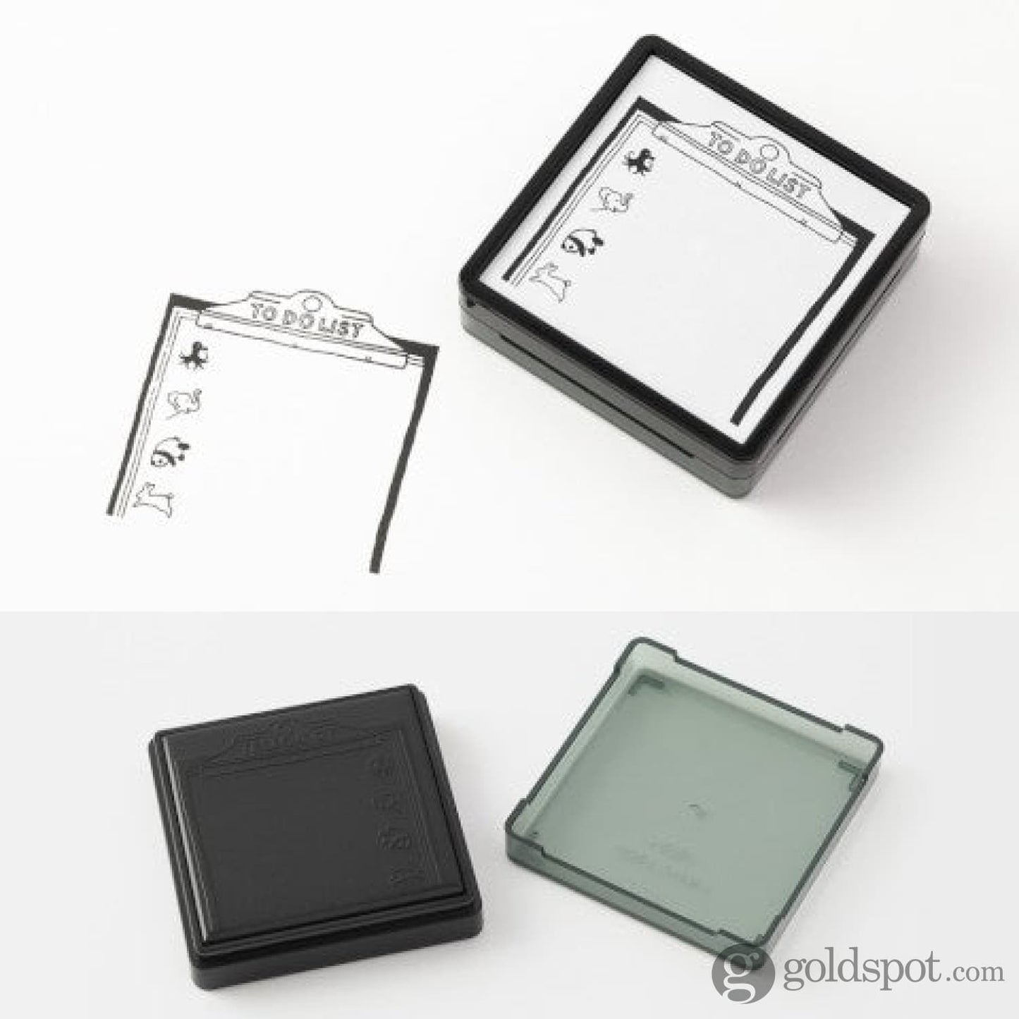 Midori Paintable Stamp Pre-Inked in To Do List Accessories