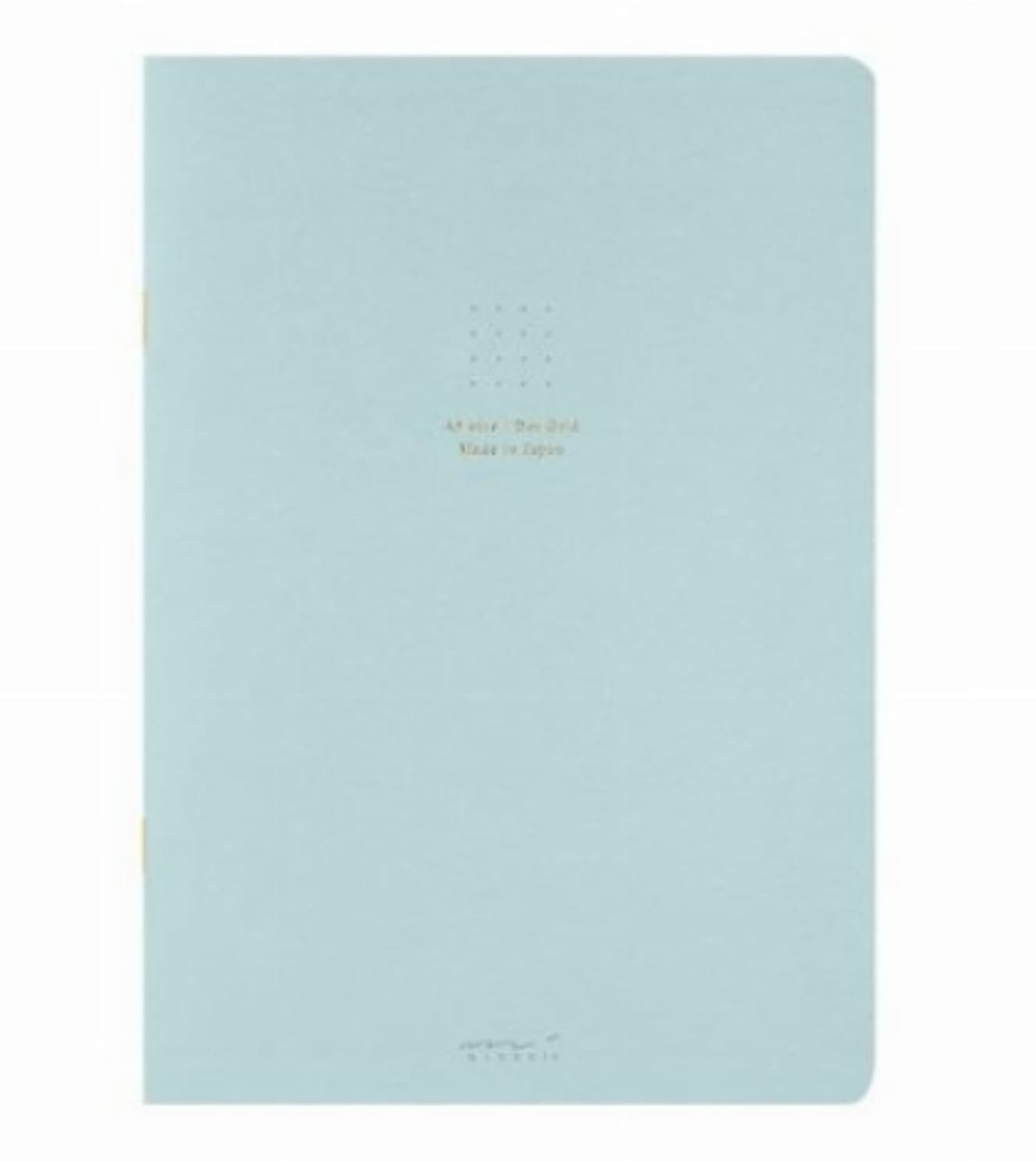 Midori Soft Color A5 Notebook in Blue - Dot Grid Accessories
