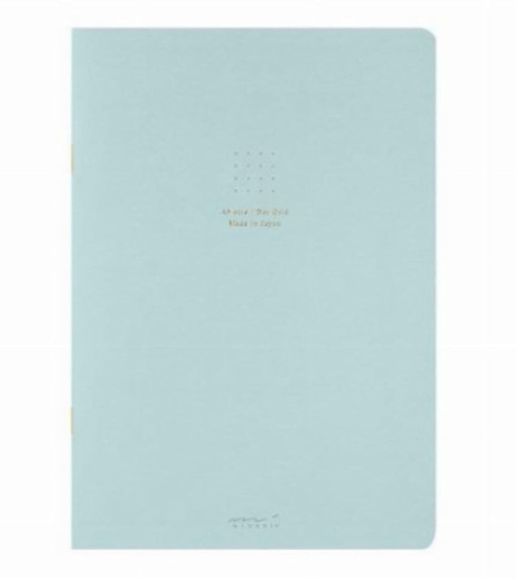 Midori Soft Color A5 Notebook in Blue - Dot Grid Accessories