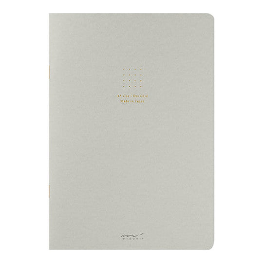 Midori Soft Color A5 Notebook in Gray - Dot Grid