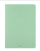 Midori Soft Color A5 Notebook in Green - Dot Grid Accessories