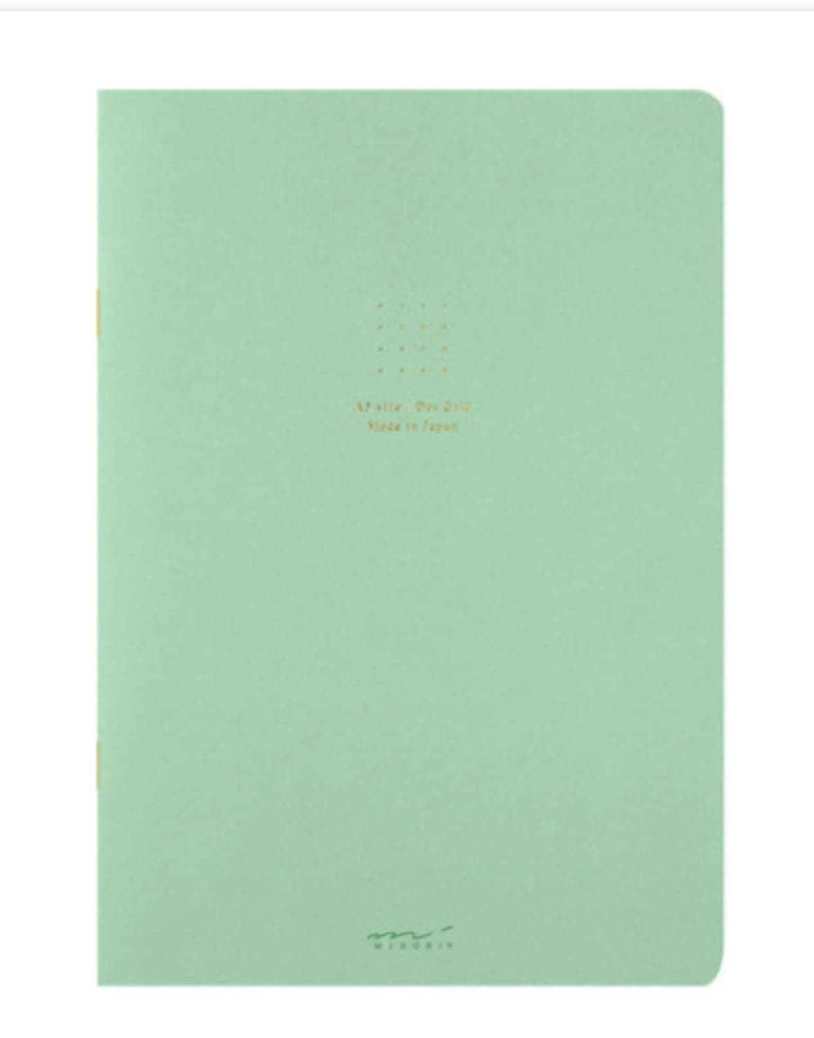 Midori Soft Color A5 Notebook in Green - Dot Grid Accessories