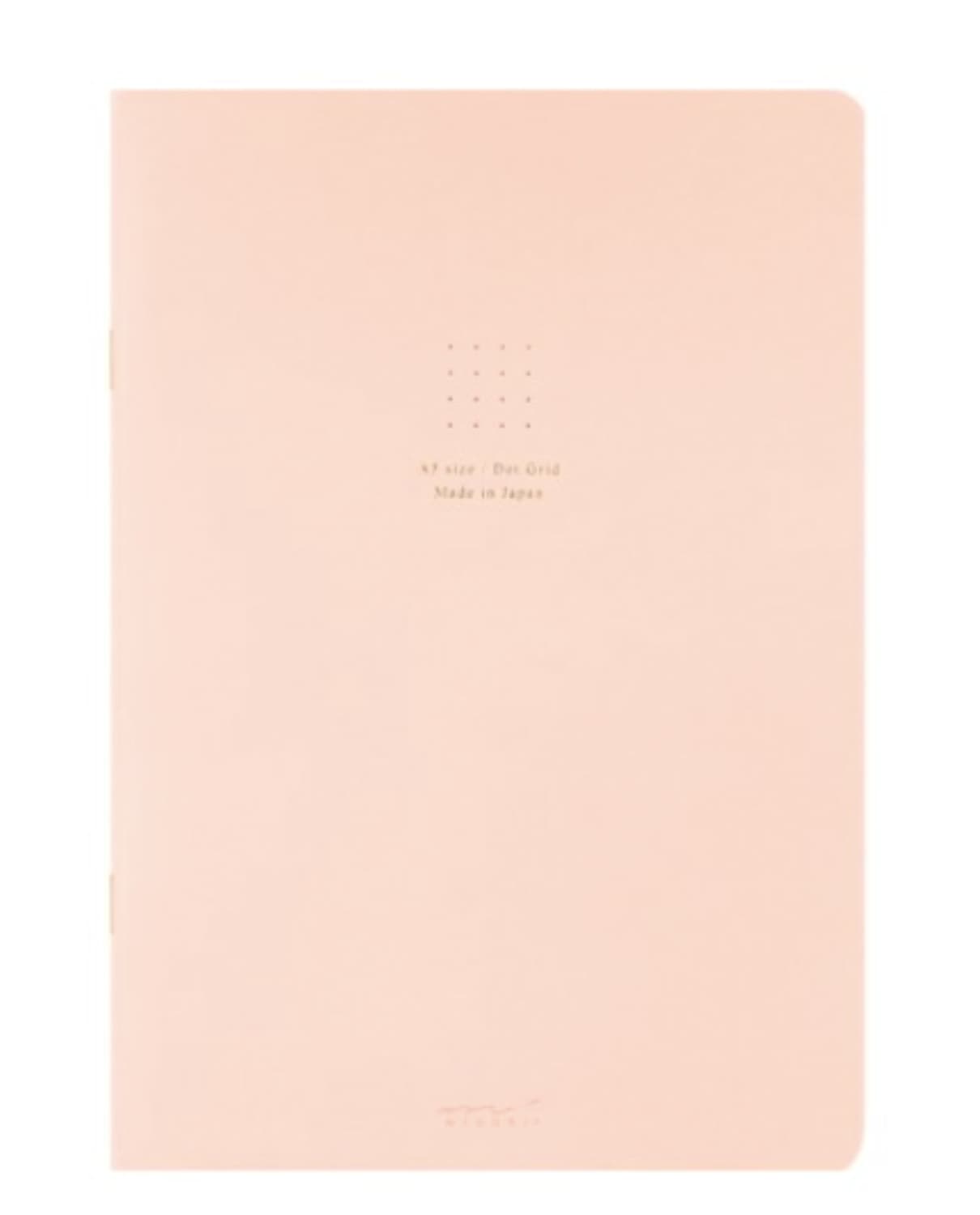 Midori Soft Color A5 Notebook in Pink - Dot Grid Accessories