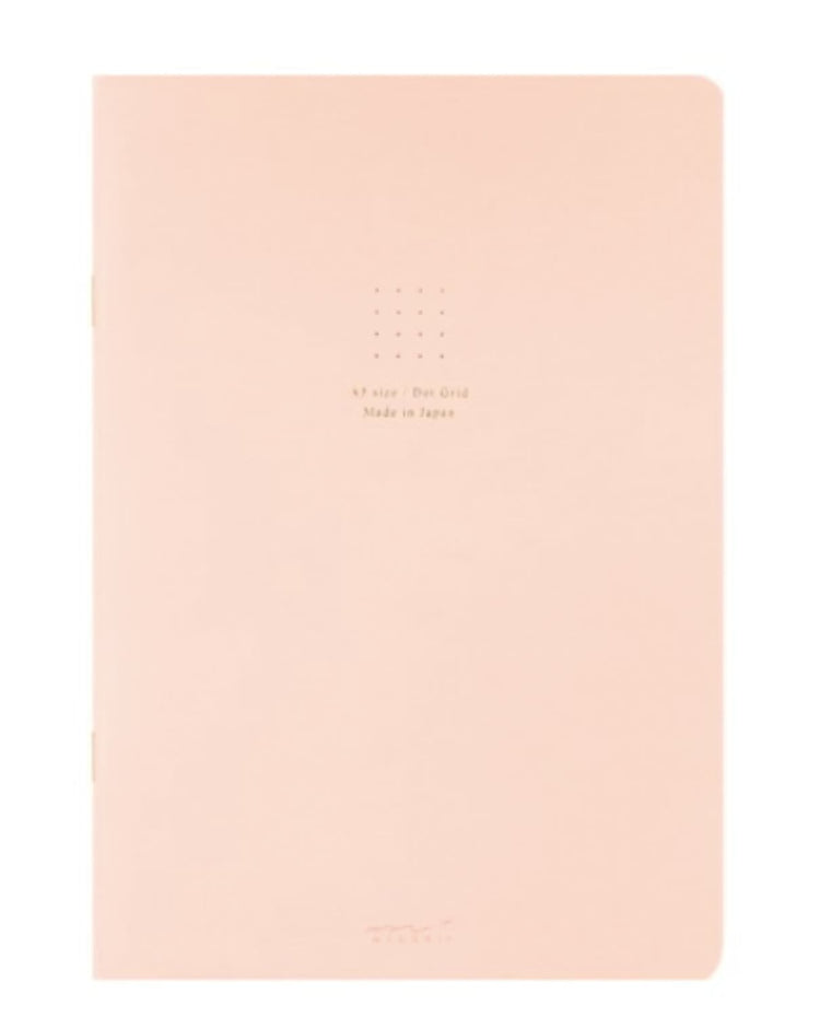 Midori Soft Color A5 Notebook in Pink - Dot Grid Accessories