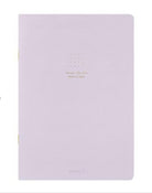 Midori Soft Color A5 Notebook in Purple - Dot Grid Accessories