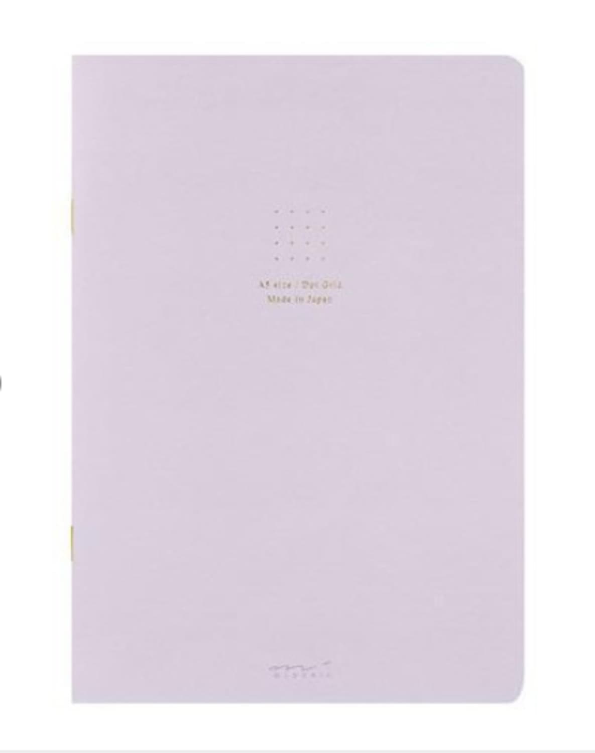 Midori Soft Color A5 Notebook in Purple - Dot Grid Accessories