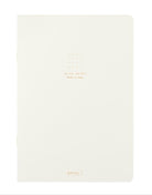 Midori Soft Color A5 Notebook in White - Dot Grid Accessories