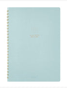 Midori Soft Color Ring A5 Notebook in Blue - Dot Grid Accessories